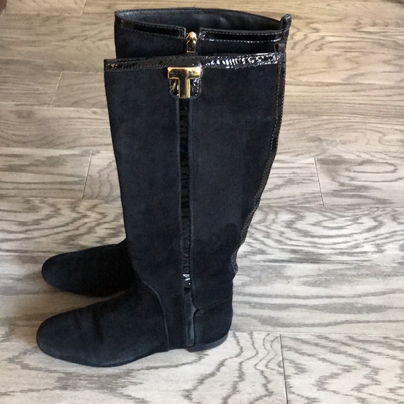 Tory Burch suede boots size 7M - Picture 4 of 10